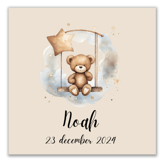 Geboortetegeltje - Beertje