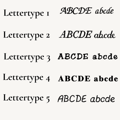 Geboorteherinnering op linnen - Geboortebloem