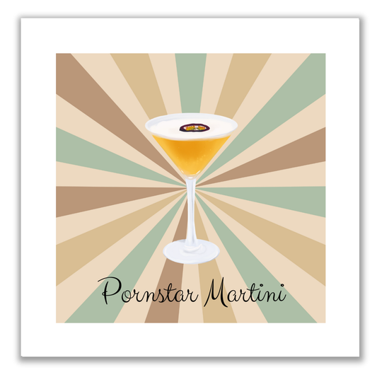 Tegeltje - Pornstar Martini