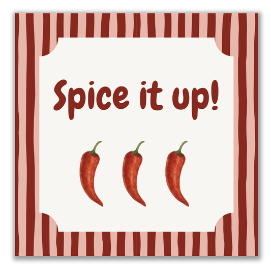 Tegeltje - Spice it up!